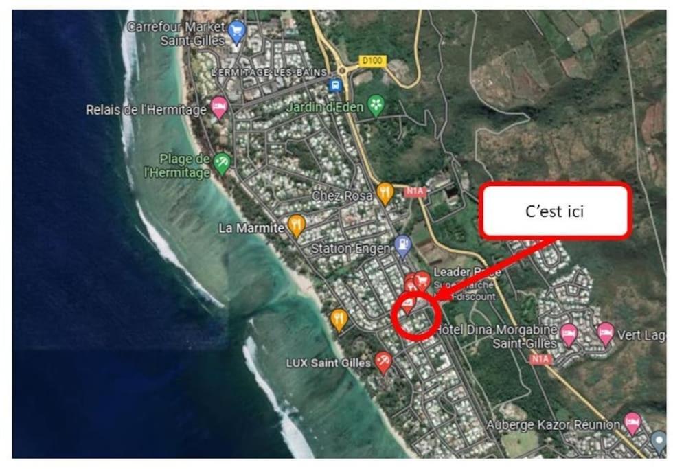 Kazacoco Bungalow A 5 Min A Pieds Du Lagon ラ・サリーヌ・レ・バン エクステリア 写真
